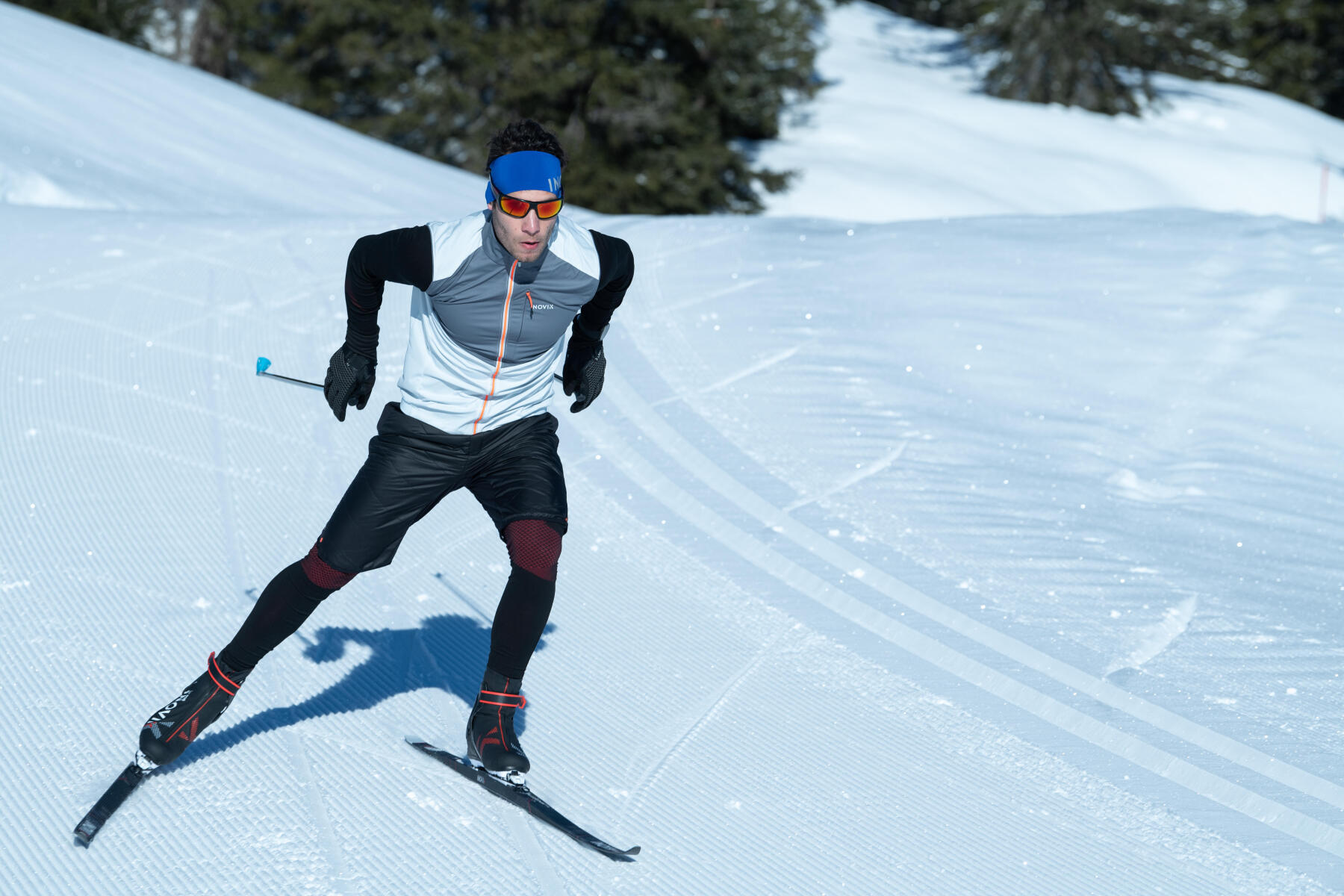 Men's cross country ski tights top